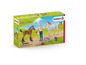 Schleich Farm World Spielset mit Pferden und Pflegezubehör.