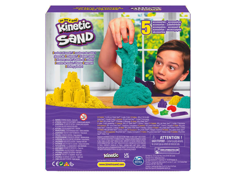 Gehe zu Vollbildansicht: Spinmaster Kinetic Sand »Seaside« Spielset - Bild 3