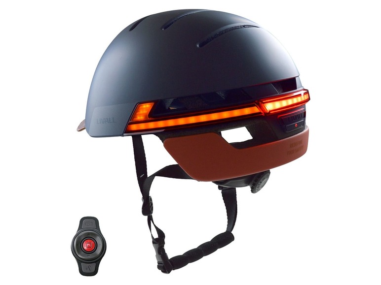 Gehe zu Vollbildansicht: Livall Fahrradhelm »Helmet Bh51T«, LED Lichtsystem, SOS Alarm, Blinkerfunktion - Bild 8
