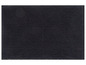 Dunkelgraue Badematte mit rauer Oberfläche.