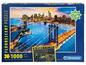1000-teiliges Leucht-Puzzle mit einem Bild der Brooklyn Bridge in New York.