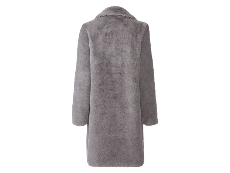 Gehe zu Vollbildansicht: esmara Damen Mantel, in Plüsch - Bild 12
