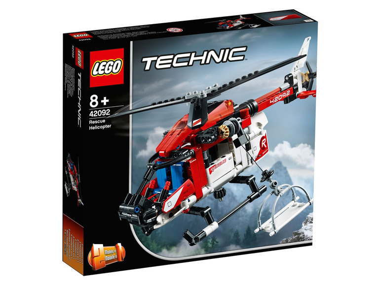 Gehe zu Vollbildansicht: LEGO® Technic 42092 »Rettungshubschrauber« - Bild 1