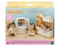 Sylvanian Families Küchenspielset mit Kühlschrank, Herd und Zubehör.