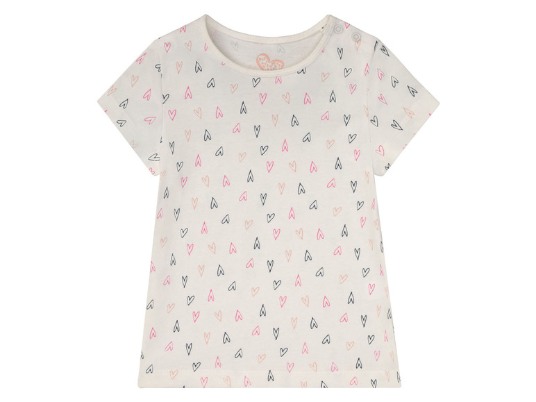 Gehe zu Vollbildansicht: lupilu® 2 Kleinkinder Mädchen T-Shirts, reine Baumwolle - Bild 9