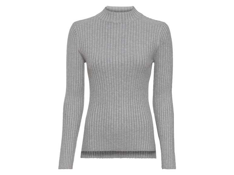 Gehe zu Vollbildansicht: esmara® Damen Pullover, in Rippstrick-Qualität - Bild 2