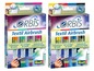 Orbis Textil Airbrush Set mit vier Farben in Kartuschen.