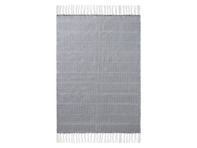 Gehe zu Vollbildansicht: MERADISO® Wendeteppich, 150 x 200 cm, aus reiner Baumwolle - Bild 8
