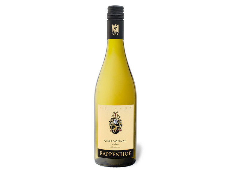 Gehe zu Vollbildansicht: Weingut Rappenhof Chardonnay VDP. Gutswein trocken, Weißwein 2019 - Bild 1