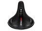 Schwarzer Fahrradsattel der Marke WITTKOP, Modell Medicus.