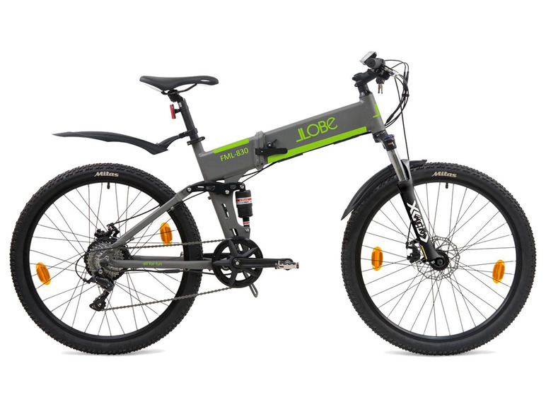 Gehe zu Vollbildansicht: Llobe E-Bike »FML-830«, Mountainbike, faltbar, 27,5 Zoll - Bild 20