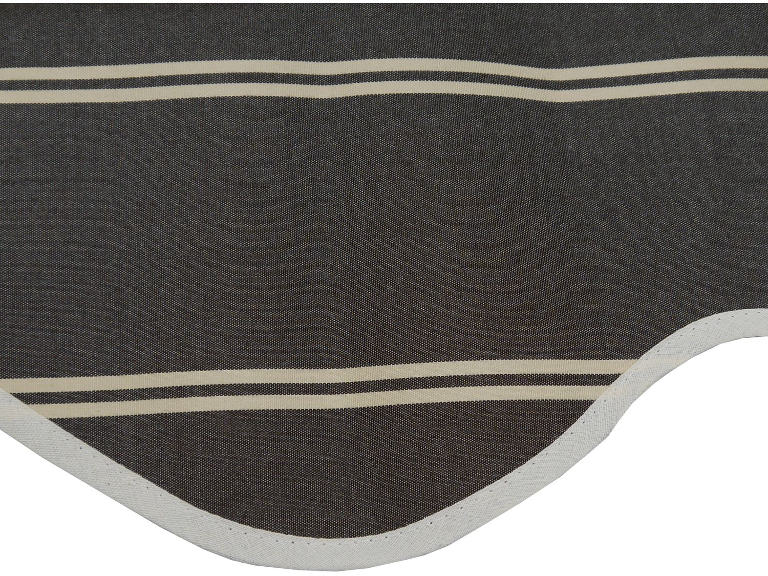 Thumbnail - Angerer Klemmmarkise (dunkelbraun,Streifen beige, 400 cm breit)