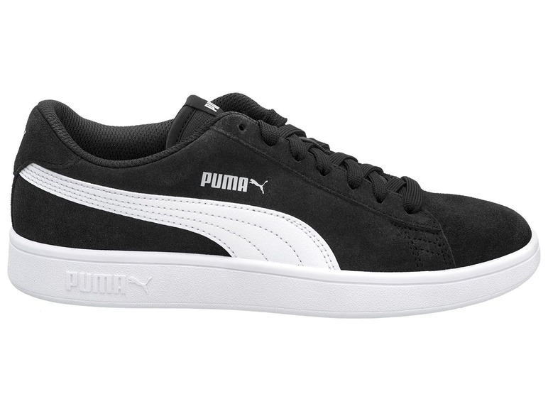 Gehe zu Vollbildansicht: Puma Sneaker Damen Herren "Smash V2" black/white/silver - Bild 2