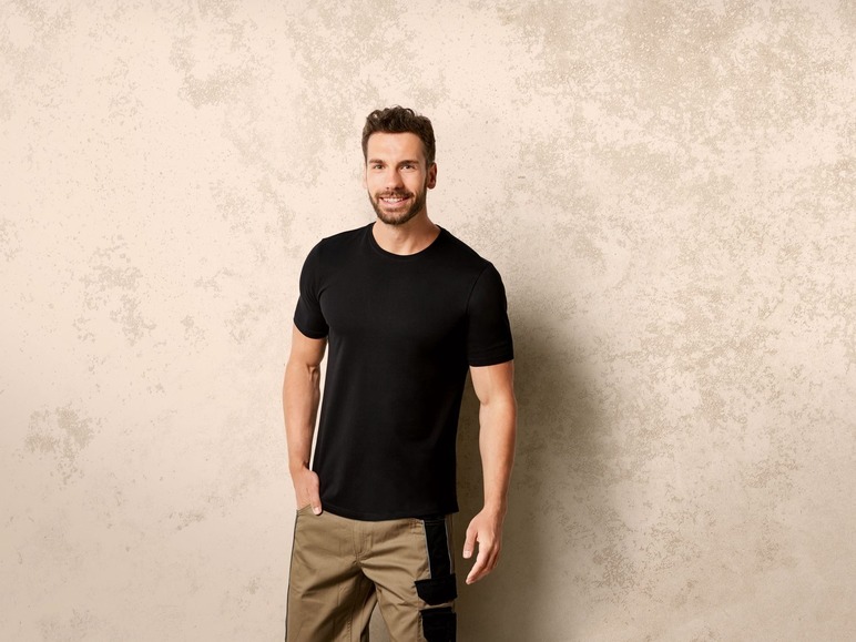 Gehe zu Vollbildansicht: LIVERGY® T-Shirt Herren, 3 Stück, aus Baumwolle - Bild 5