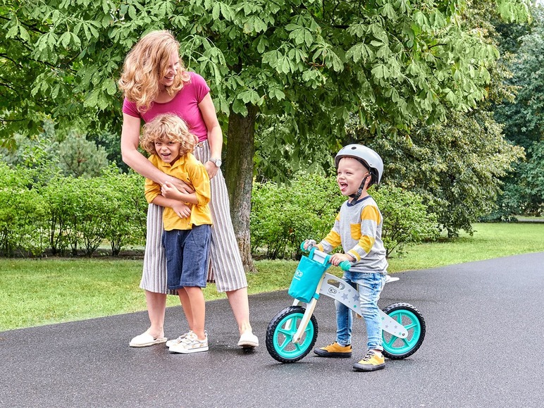 Gehe zu Vollbildansicht: Kinderkraft Laufrad »Runner«, höhenverstellbar, mit Klingel, Lenkertasche und Gummigriffen - Bild 2