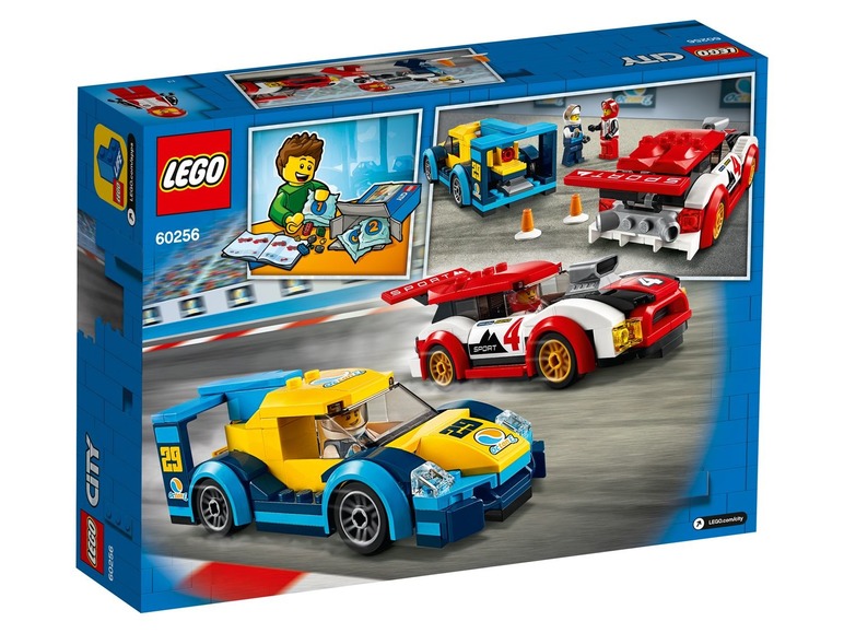 Gehe zu Vollbildansicht: LEGO® City 60256 »Rennwagen-Duell« - Bild 2
