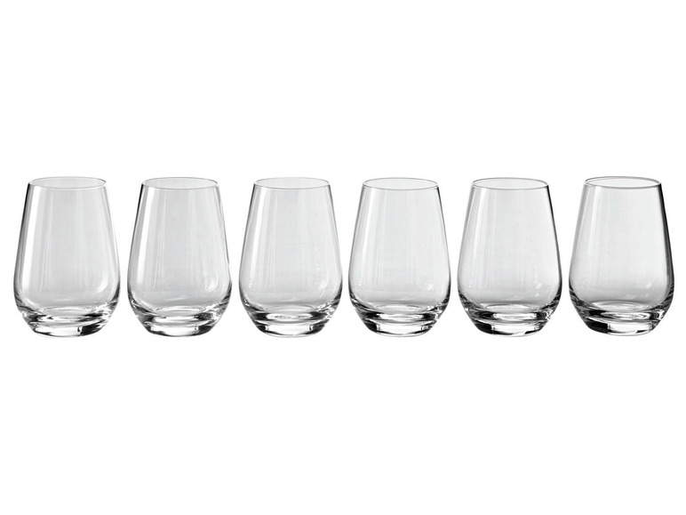 Gehe zu Vollbildansicht: ERNESTO® Gläser, 6 Stück, aus Kristallglas - Bild 1