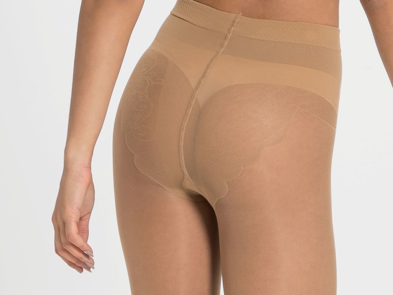 Gehe zu Vollbildansicht: ESMARA® Feinstrumpfhose Damen, 3 Stück, 30 DEN, leichte Stützkraft und Laufmaschenstopp - Bild 9