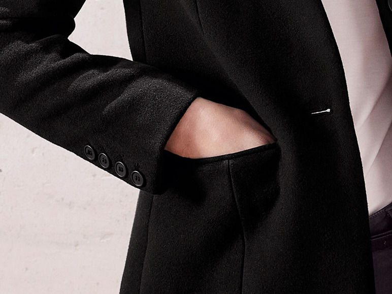 Gehe zu Vollbildansicht: esmara® Damen Mantel, mit Reverskragen - Bild 9