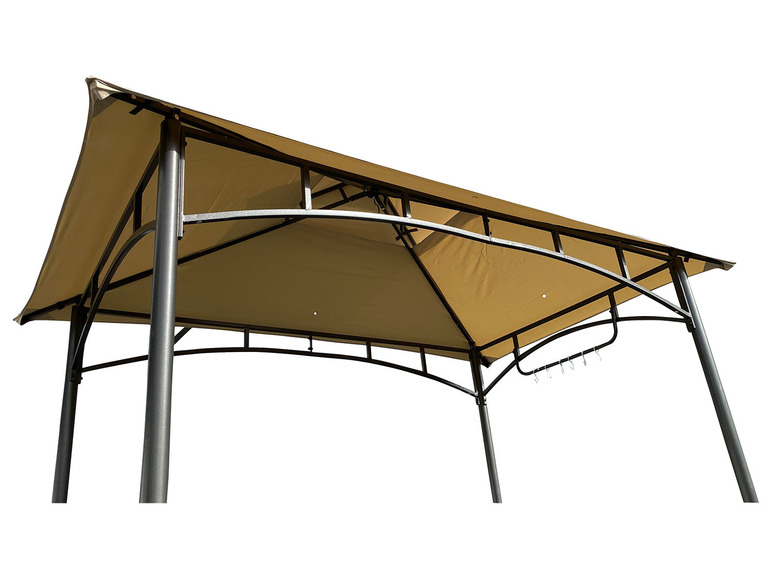 Gehe zu Vollbildansicht: Grasekamp BBQ Grillpavillon, mit einem Doppel Dach System - Bild 11