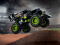 LEGO Technic Grave Digger Monstertruck im Einsatz.