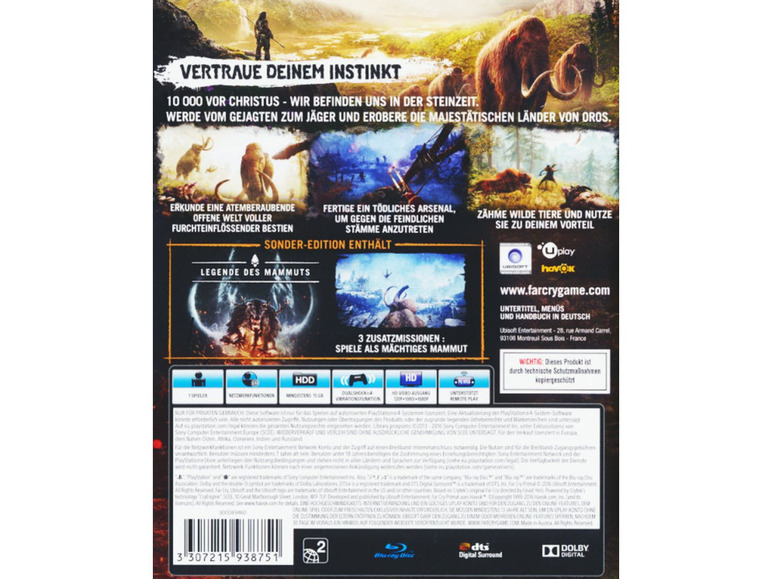 Gehe zu Vollbildansicht: Ubisoft Far Cry Primal (Special-Edition) - Konsole PS4 - Bild 2