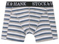 Gestreifte Boxershorts von Stock & Hank.
