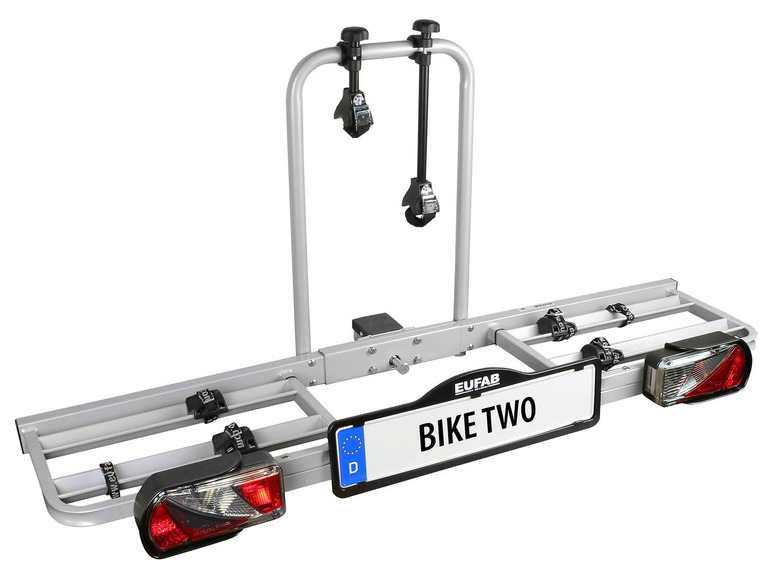 Gehe zu Vollbildansicht: EUFAB Heckträger »Bike Two«, für 2 Räder, 40 kg Belastbarkeit, aus Stahl - Bild 1