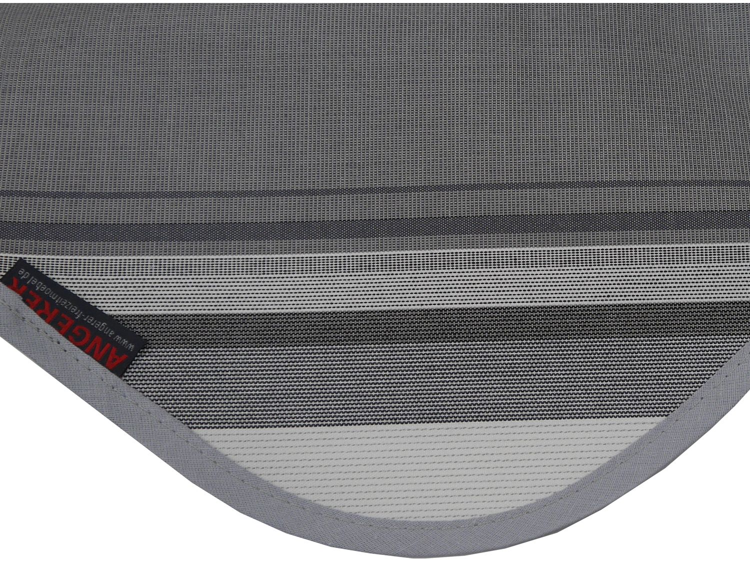 Thumbnail - Angerer Klemmmarkise (grau-creme gestreift, 250 cm breit)