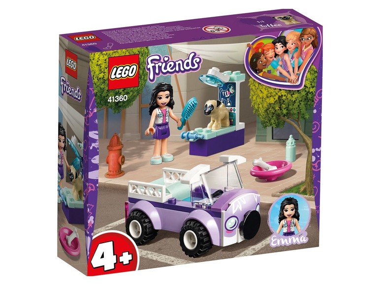 Gehe zu Vollbildansicht: LEGO® Friends 41360 Emmas mobile Tierarztpraxis - Bild 1