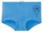 Blaue Unterhose mit Tom und Jerry-Motiv.