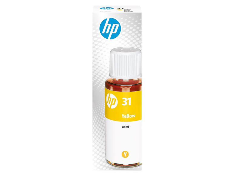 Gehe zu Vollbildansicht: HP 31 Tintenflaschen gelb, 70 ml - Bild 1