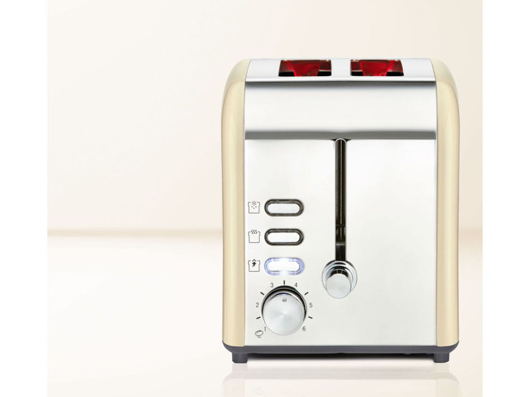 Gehe zu Vollbildansicht: SILVERCREST® Toaster, 920 Watt, mit 6-Stufen-Bräunungsregler, abnehmbarer Brötchenaufsatz - Bild 30