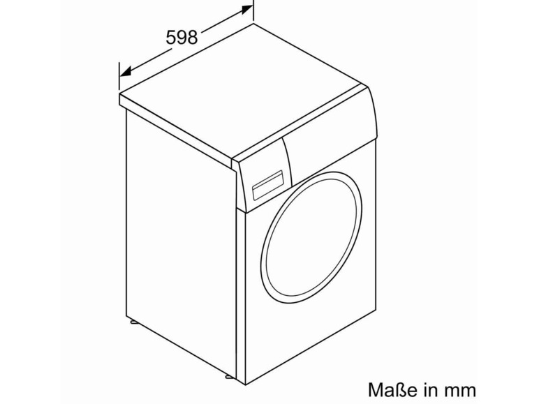 Gehe zu Vollbildansicht: BOSCH WAN28122 Serie 4 Waschmaschine - Bild 10