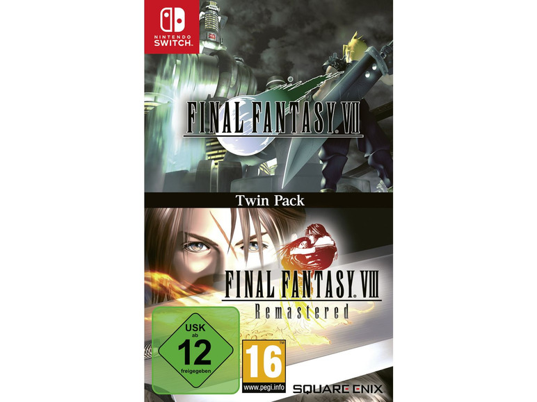 Gehe zu Vollbildansicht: Koch Media Final Fantasy VII & Final Fantasy VIII Remastered (Twin Pack) - Nintendo Switch - Bild 1