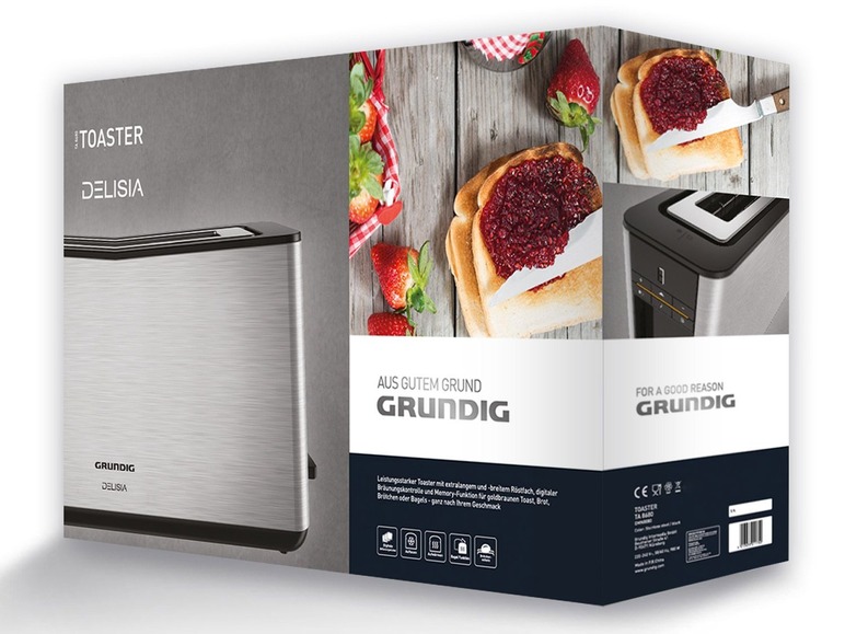 Gehe zu Vollbildansicht: GRUNDIG Toaster DELISIA TA 8680 - Bild 4