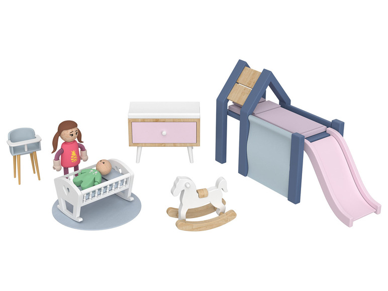 Gehe zu Vollbildansicht: Playtive Puppenhaus Zubehör, fördert Fantasie Modell 2021 - Bild 4