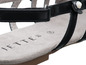 Schwarze Jette Sandalen mit offenen Zehen