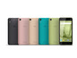 Sechs Wiko Smartphones in verschiedenen Farben.