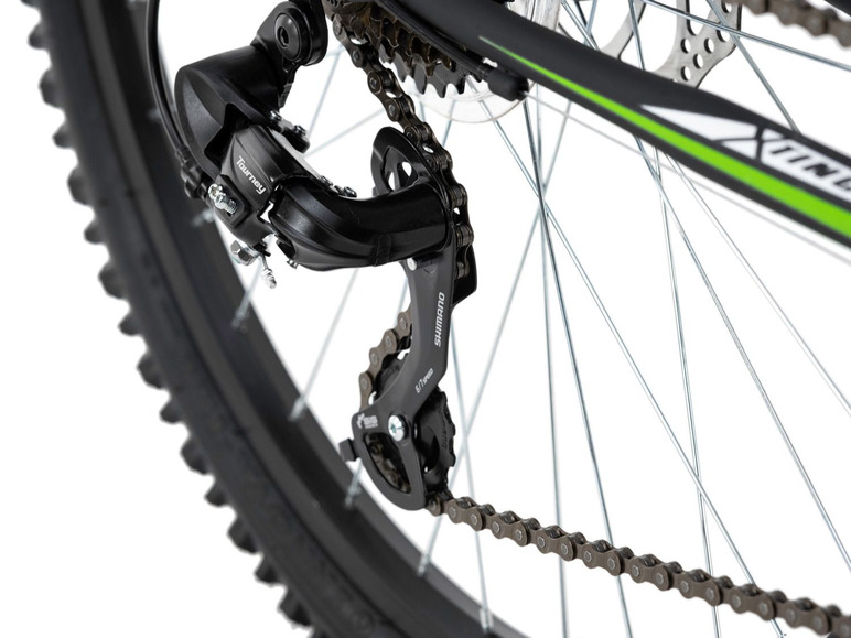 Gehe zu Vollbildansicht: KS Cycling Hardtail MTB 29" Xtinct grau-grün - Bild 3