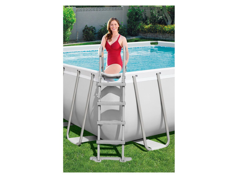 Bestway Power Steel™ Frame Pool KomplettSet, eckig
