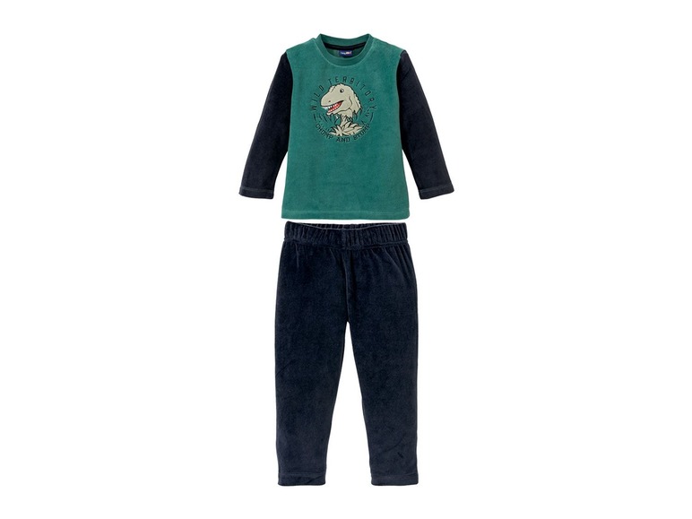 Gehe zu Vollbildansicht: LUPILU® Kleinkinder Jungen Schlafanzug - Bild 2