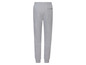 Graue Jogginghose mit elastischem Bund.