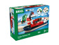 BRIO World Cargo Harbour Set mit Schiff, Kran und Bahngleisen.