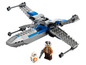 Lego Star Wars X-Wing mit Poe Dameron und BB-8.