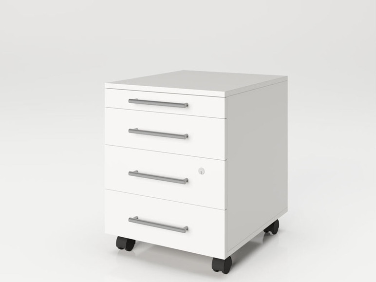 Gehe zu Vollbildansicht: Phoenix Neo SET Tisch+Rollcontainer, im modernen Design - Bild 5