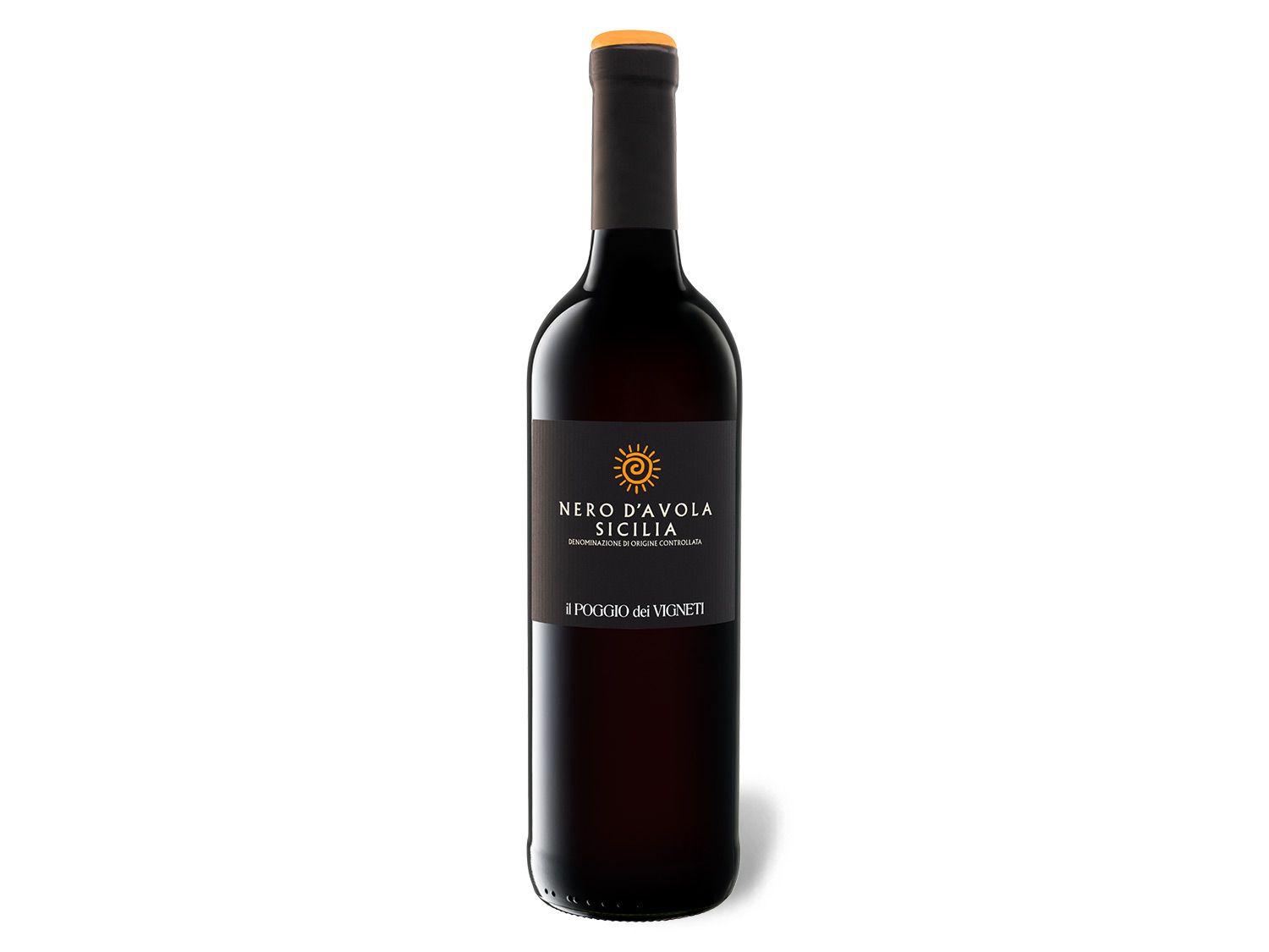 Verga Il Poggio dei Vigneti Nero d%27Avola Sicilia DOC trocken, Rotwein 2022 Wein & Spirituosen Lidl DE