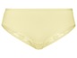 Cremefarbene Unterhose mit Spitze.