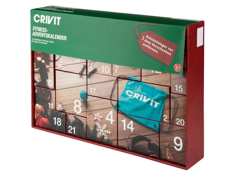 Workout CRIVIT Adventskalender mit Fitness,