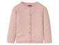 Rosa Strickjacke mit Punkten für Babys